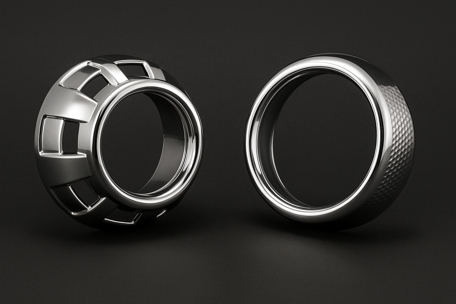 Shrouds and Bezels
